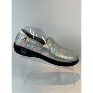 Alegria Keli Pro Clogs Women's Sz EU43 US 13 Pastel Pretty Baby Leather Nursing